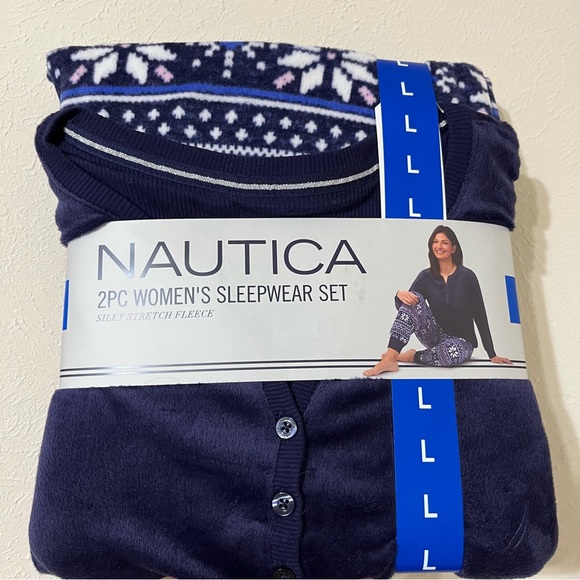 Nautica Ladies' 2-piece PJ Set / Large 14-16 - Picture 4 of 5
